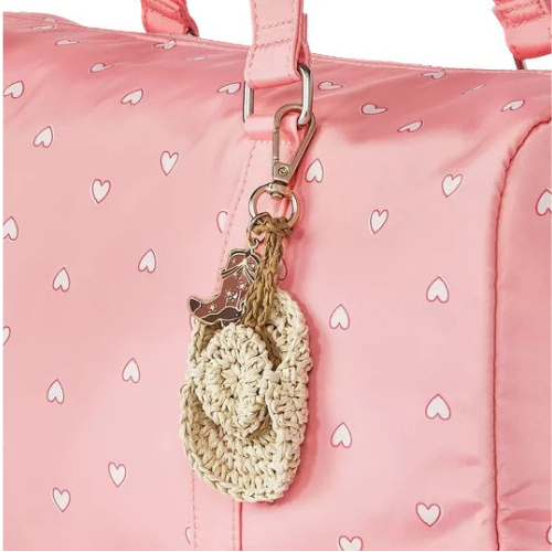 Bravik Cute Straw Hat Bag Charm & Keychain